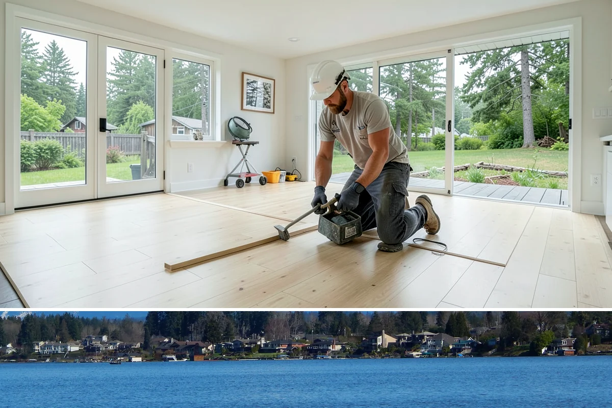 Garage Cabinetry in Lake Stevens, Snohomish County, WA - Garage cabinetry can be installed year-round, with mild, dry days ideal if the garage stays open during work.