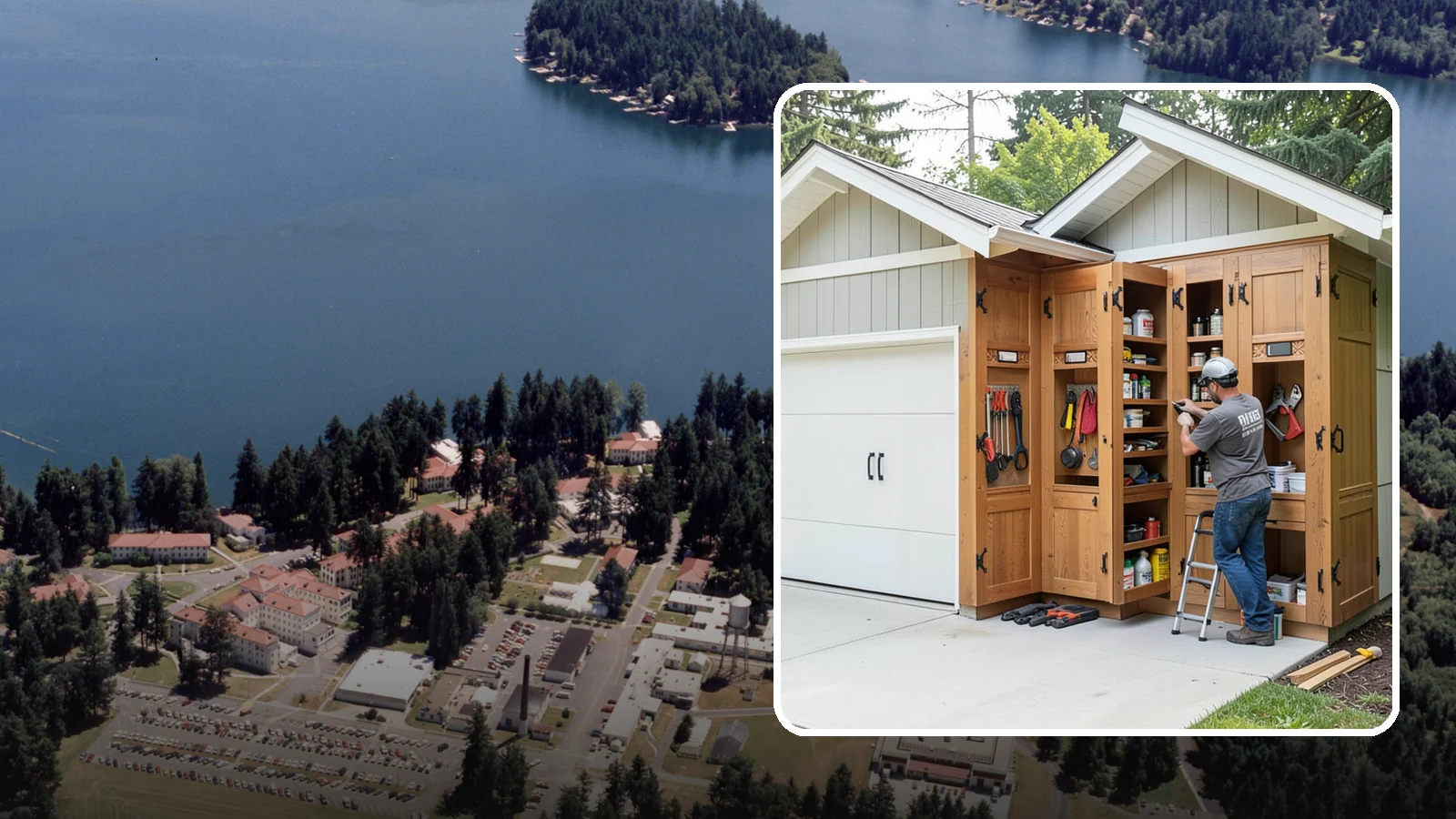 Garage Cabinetry in Lakewood, Pierce County, WA - Installing rugged garage cabinetry that keeps tools, gear, and supplies organized and off the floor.