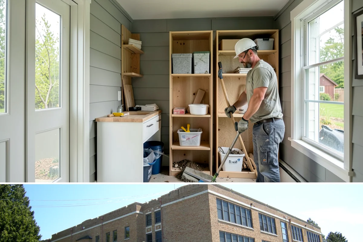 Garage Cabinetry in Maple Valley, King County, WA - Garage cabinetry can be installed year-round, with mild, dry days ideal if the garage stays open during work.