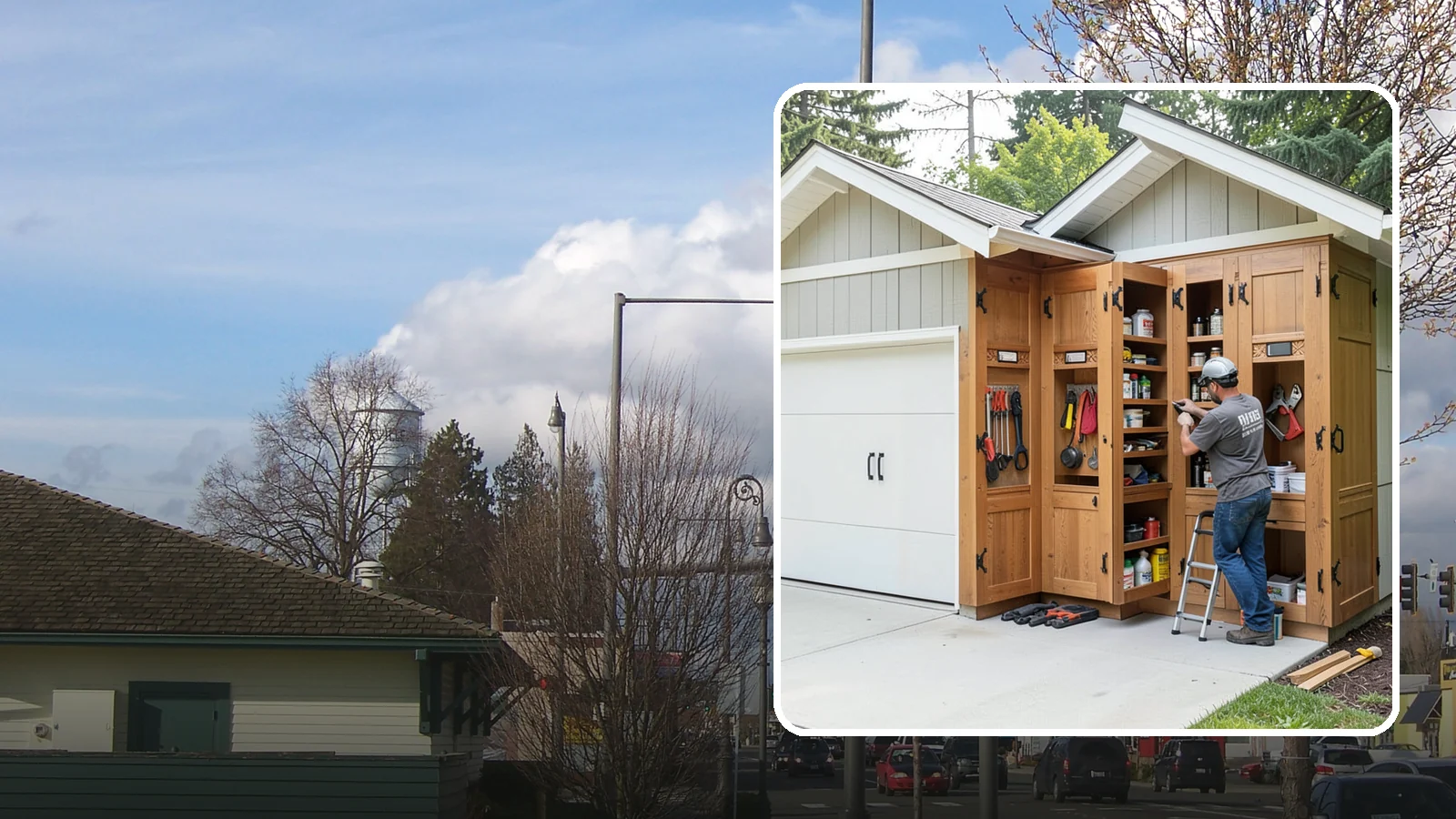 Garage Cabinetry in Marysville, Snohomish County, WA - Installing rugged garage cabinetry that keeps tools, gear, and supplies organized and off the floor.