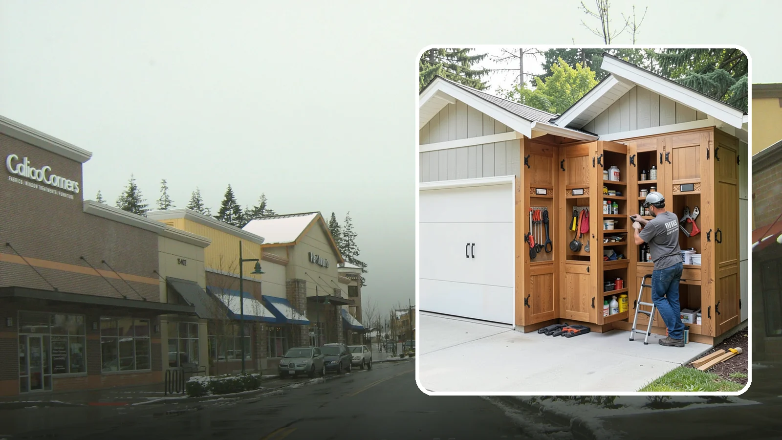 Garage Cabinetry in Mill Creek, Snohomish County, WA - Installing rugged garage cabinetry that keeps tools, gear, and supplies organized and off the floor.