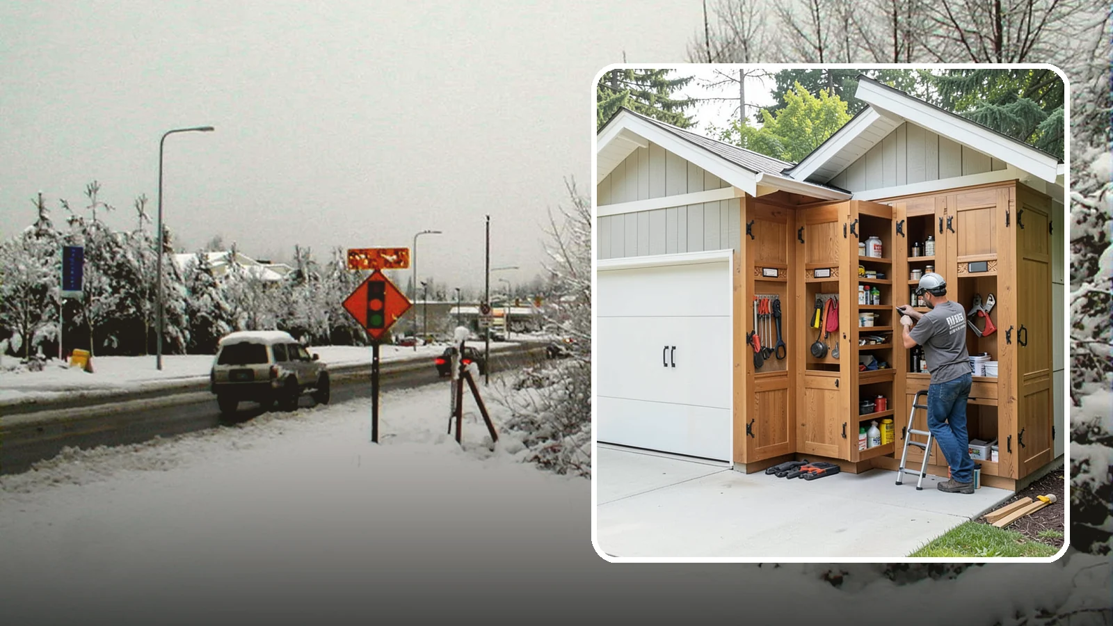 Garage Cabinetry in Newcastle, King County, WA - Installing rugged garage cabinetry that keeps tools, gear, and supplies organized and off the floor.