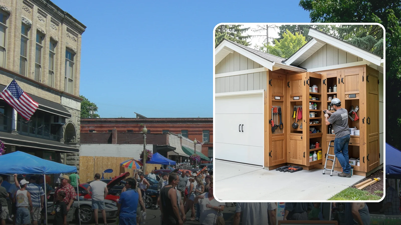 Garage Cabinetry in Snohomish, Snohomish County, WA - Installing rugged garage cabinetry that keeps tools, gear, and supplies organized and off the floor.