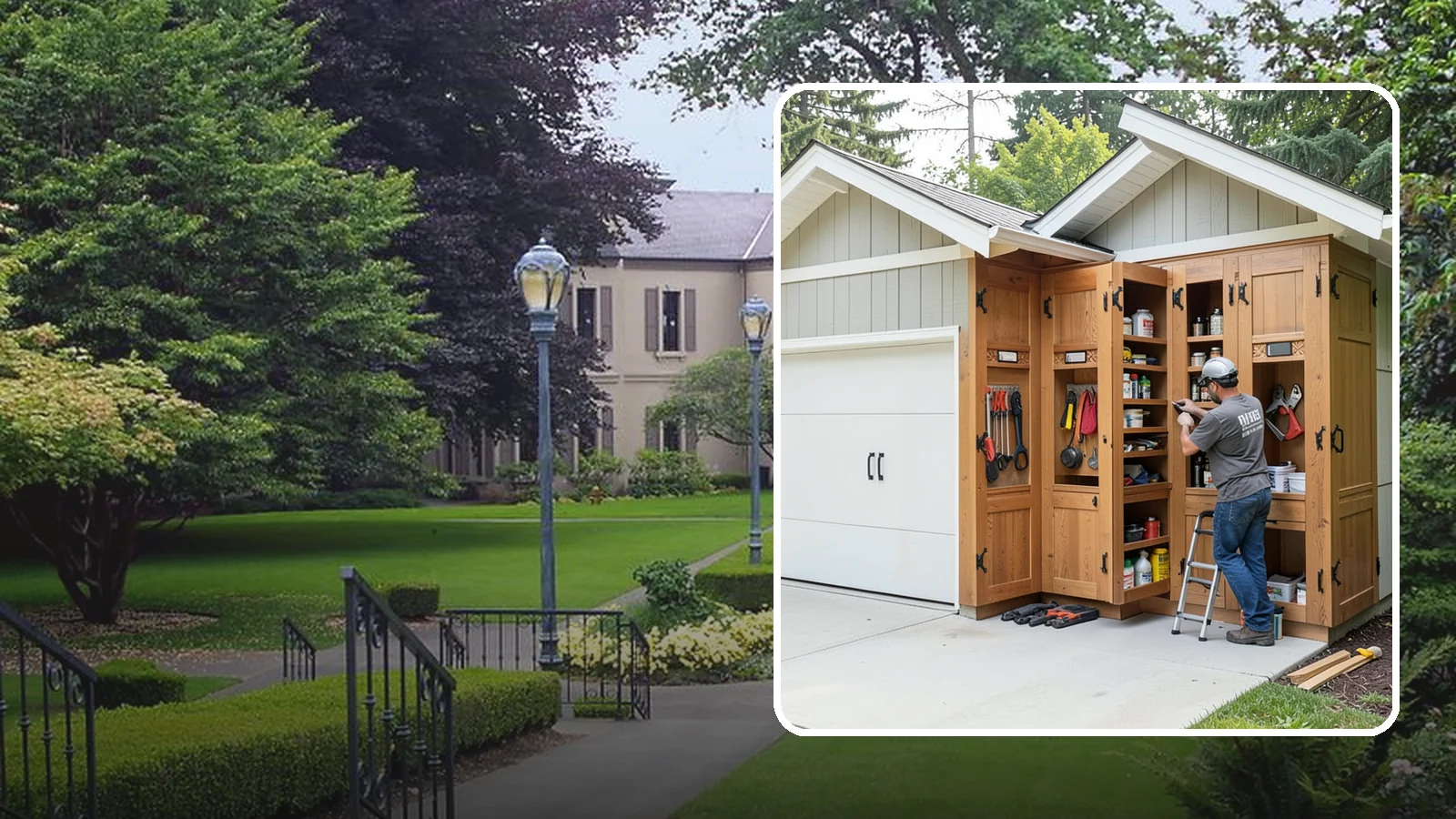 Garage Cabinetry in Woodinville, King County, WA - Installing rugged garage cabinetry that keeps tools, gear, and supplies organized and off the floor.
