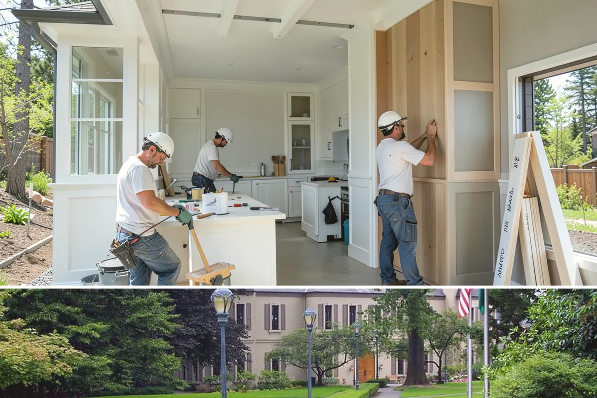 Garage Cabinetry in Woodinville, King County, WA - Garage cabinetry can be installed year-round, with mild, dry days ideal if the garage stays open during work.