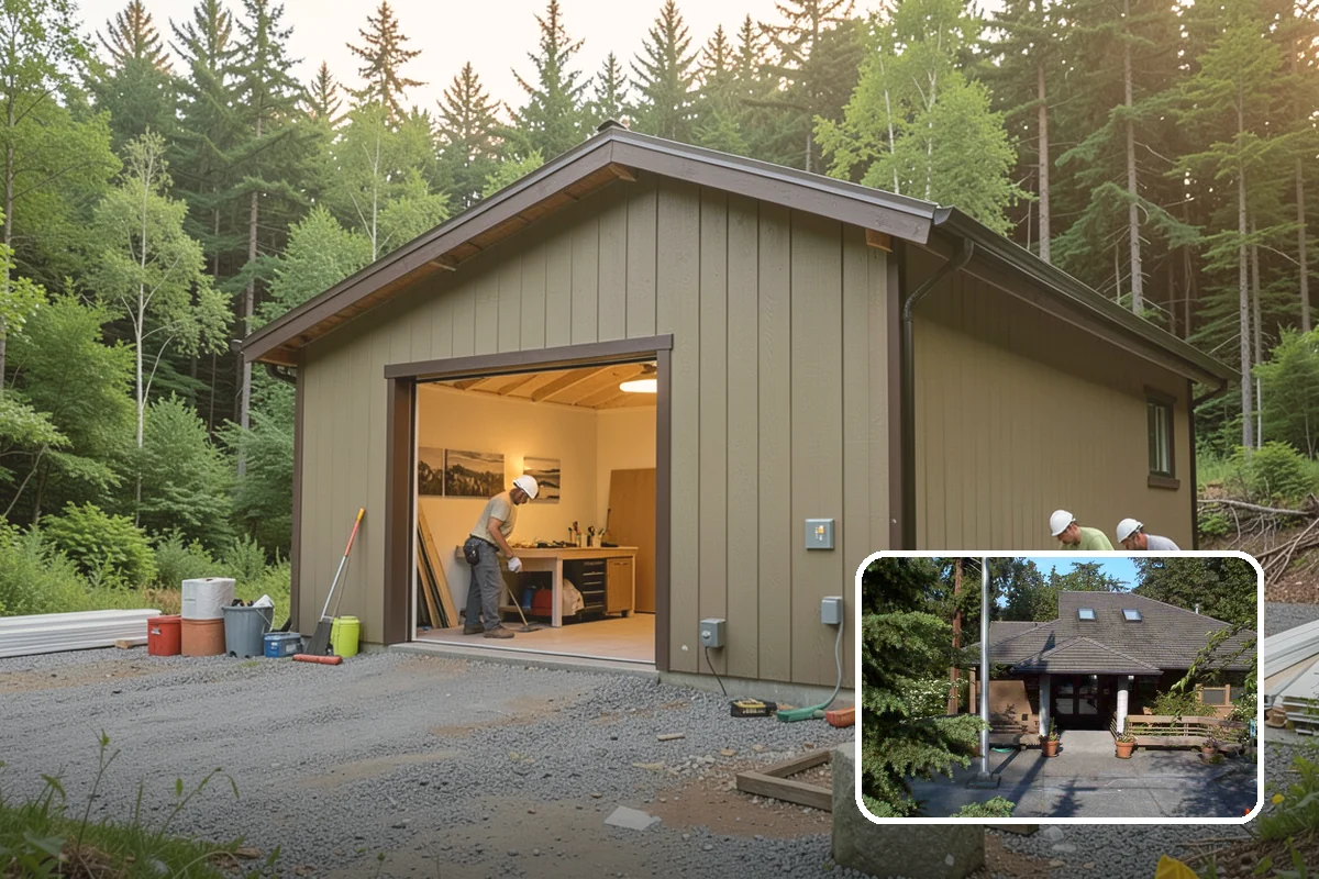 Garage Cabinetry in Yarrow Point, King County, WA - Sturdy storage for tools and gear