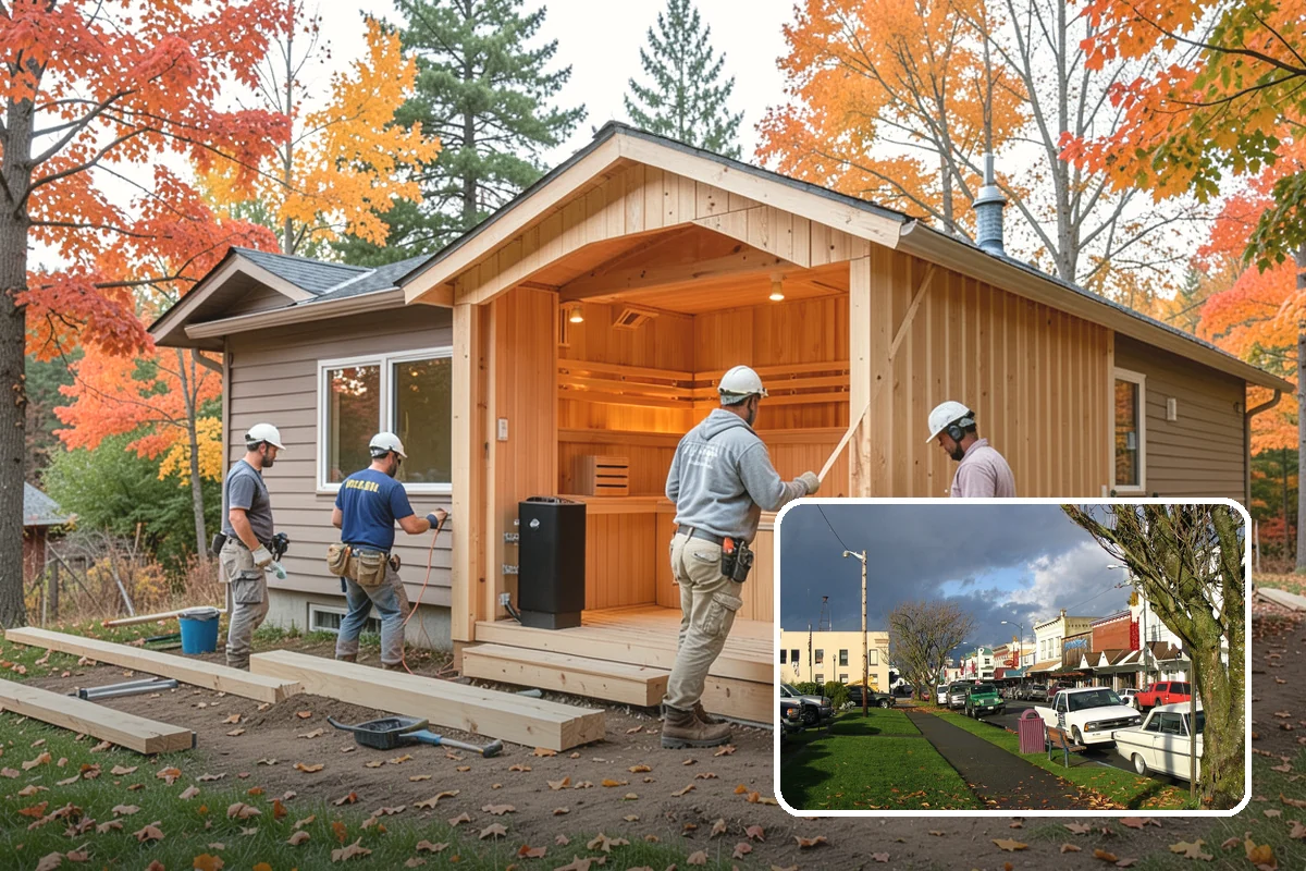 Garage Conversion in Arlington, Snohomish County, WA - Adds legal living area without a full addition