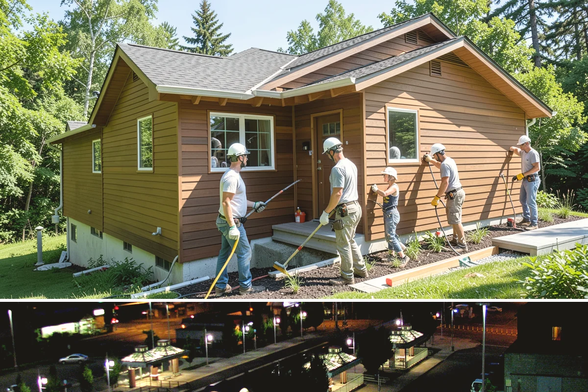 Garage Conversion in Auburn, King County, WA - Conversions can begin any season, but exterior wall and window work goes smoother during drier summer months when the envelope is...