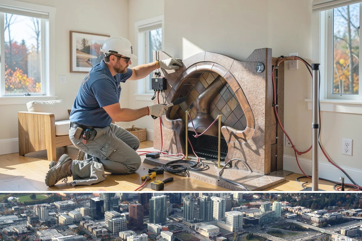 Garage Conversion in Bellevue, King County, WA - Conversions can begin any season, but exterior wall and window work goes smoother during drier summer months when the envelope is...