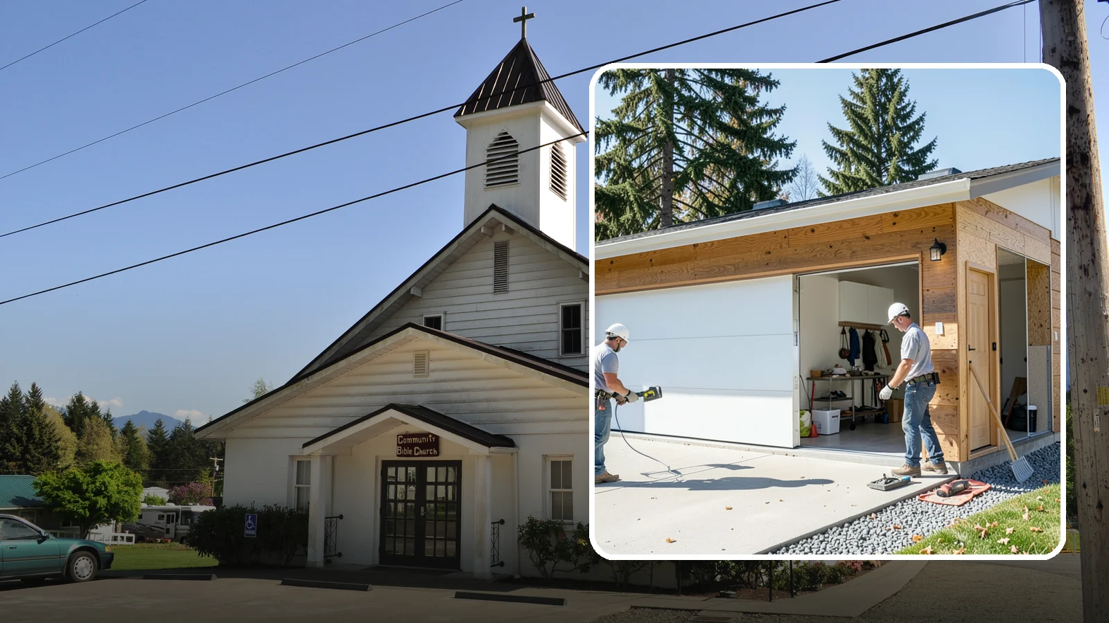 Garage Conversion in Concrete, Skagit County, WA - Converting an attached or detached garage into fully livable, heated, and code-compliant space.