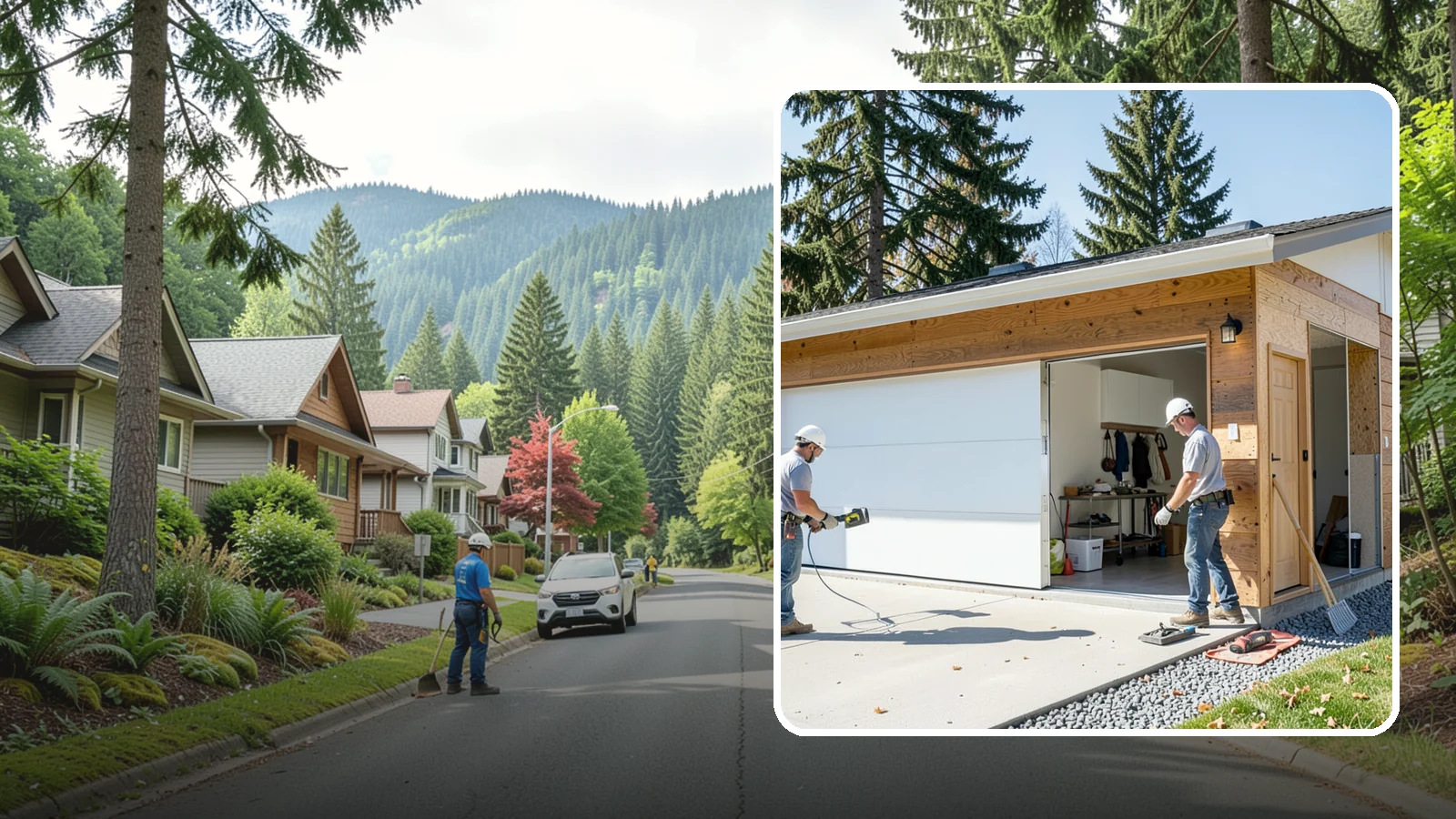 Garage Conversion in Darrington, Snohomish County, WA - Converting an attached or detached garage into fully livable, heated, and code-compliant space.