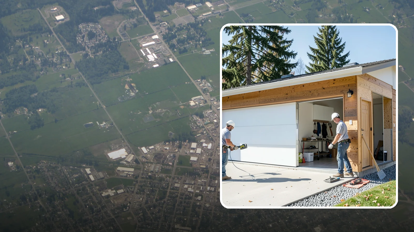 Garage Conversion in Enumclaw, King County, WA - Converting an attached or detached garage into fully livable, heated, and code-compliant space.