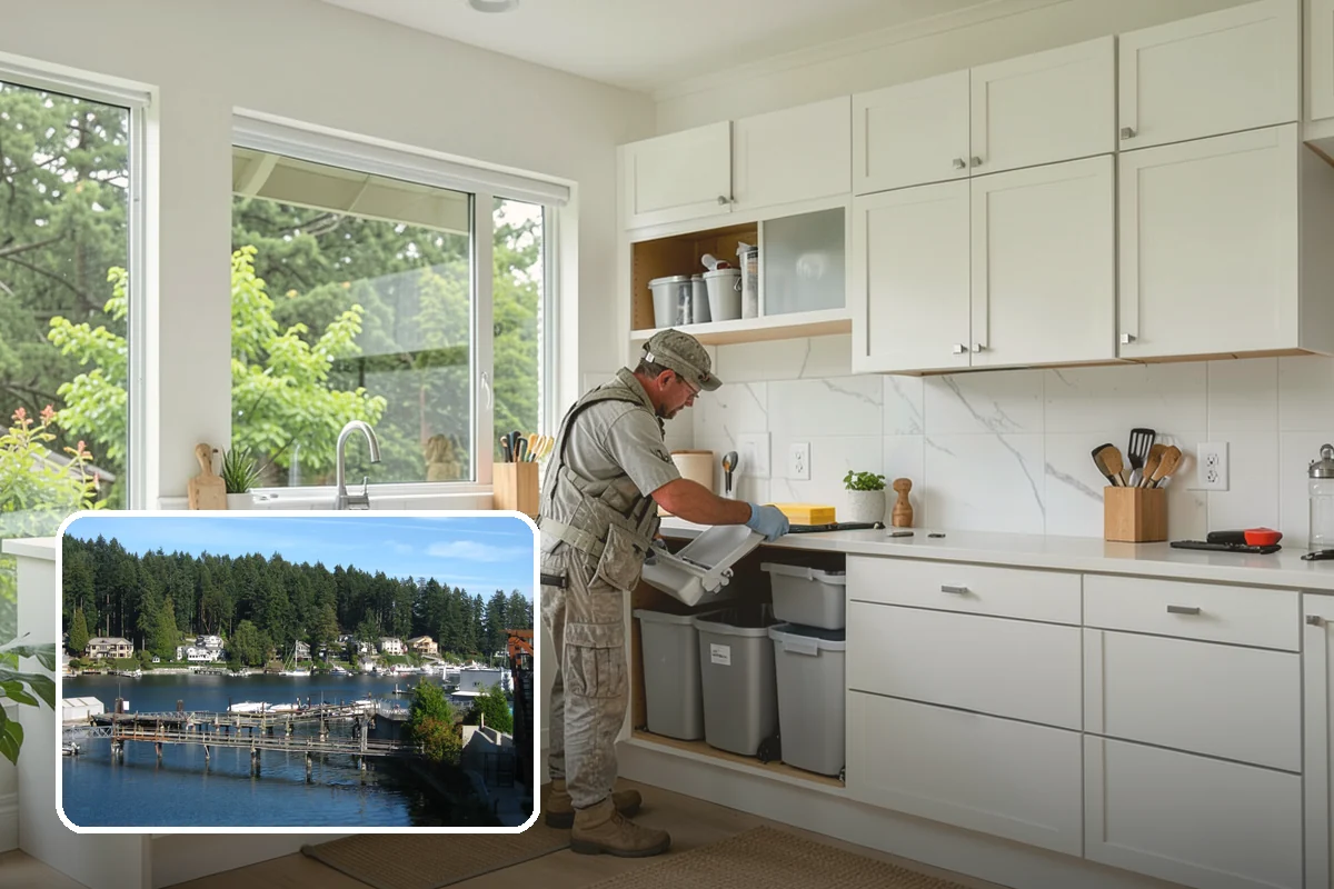 Garage Conversion in Gig Harbor, Pierce County, WA - Adds legal living area without a full addition