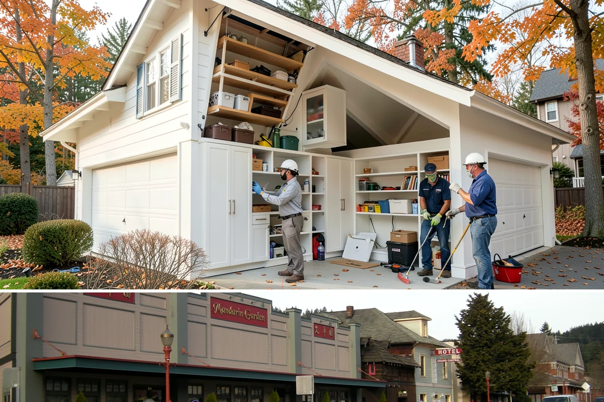 Garage Conversion in Issaquah, King County, WA - Conversions can begin any season, but exterior wall and window work goes smoother during drier summer months when the envelope is...