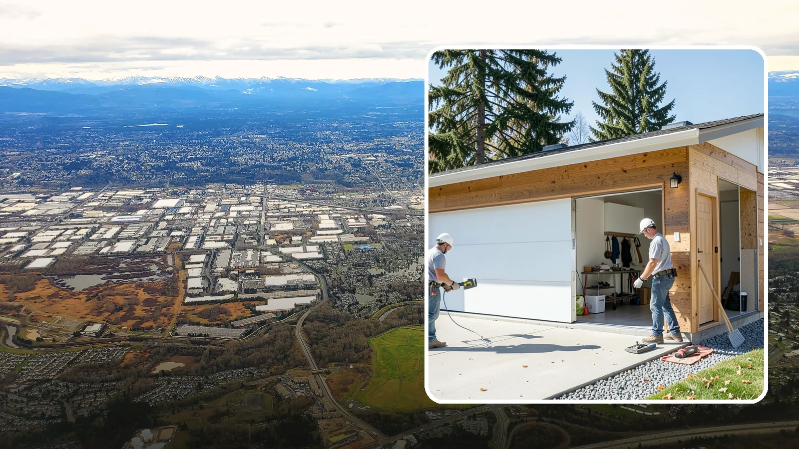 Garage Conversion in Kent, King County, WA - Converting an attached or detached garage into fully livable, heated, and code-compliant space.