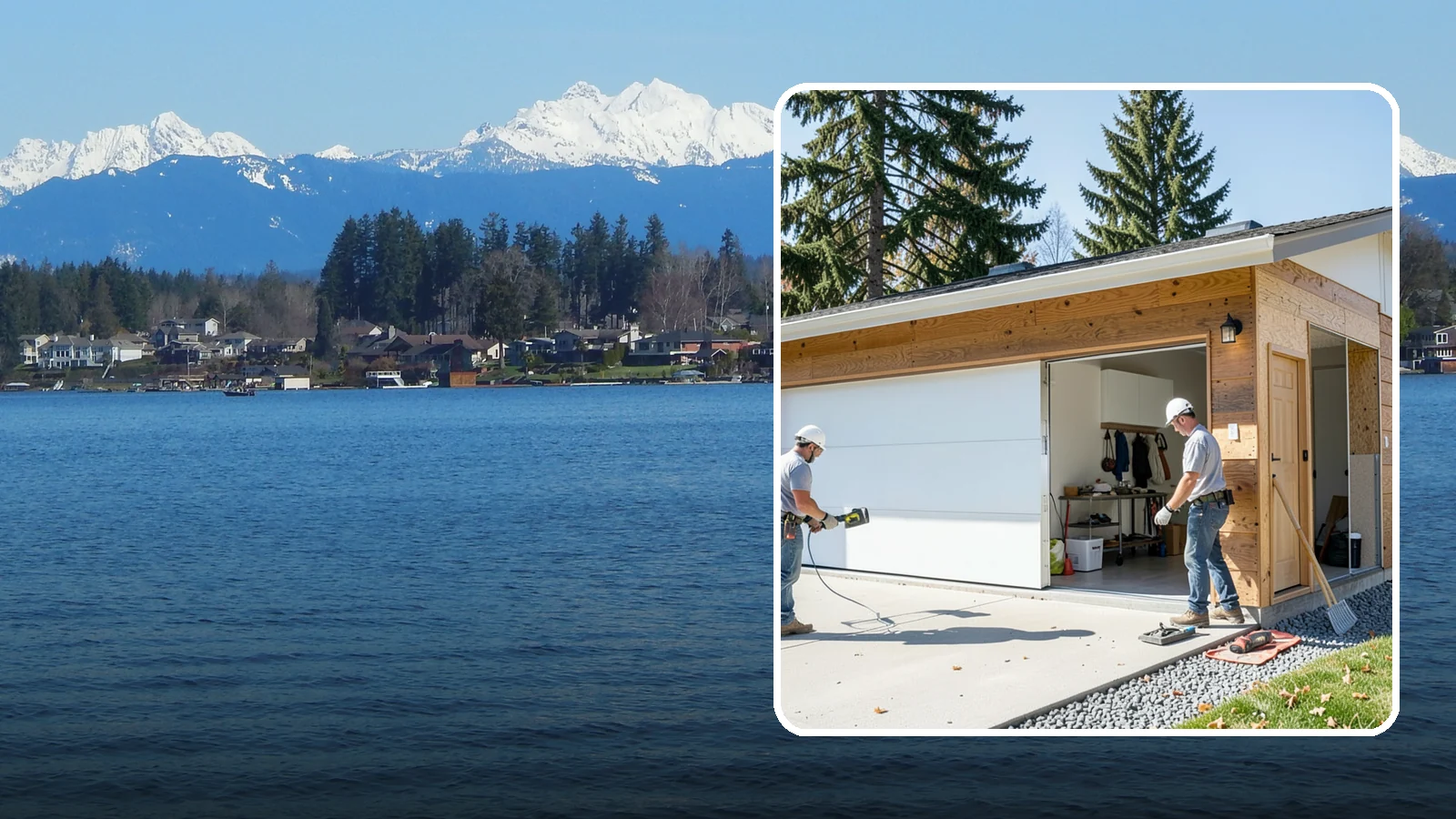 Garage Conversion in Lake Stevens, Snohomish County, WA - Converting an attached or detached garage into fully livable, heated, and code-compliant space.