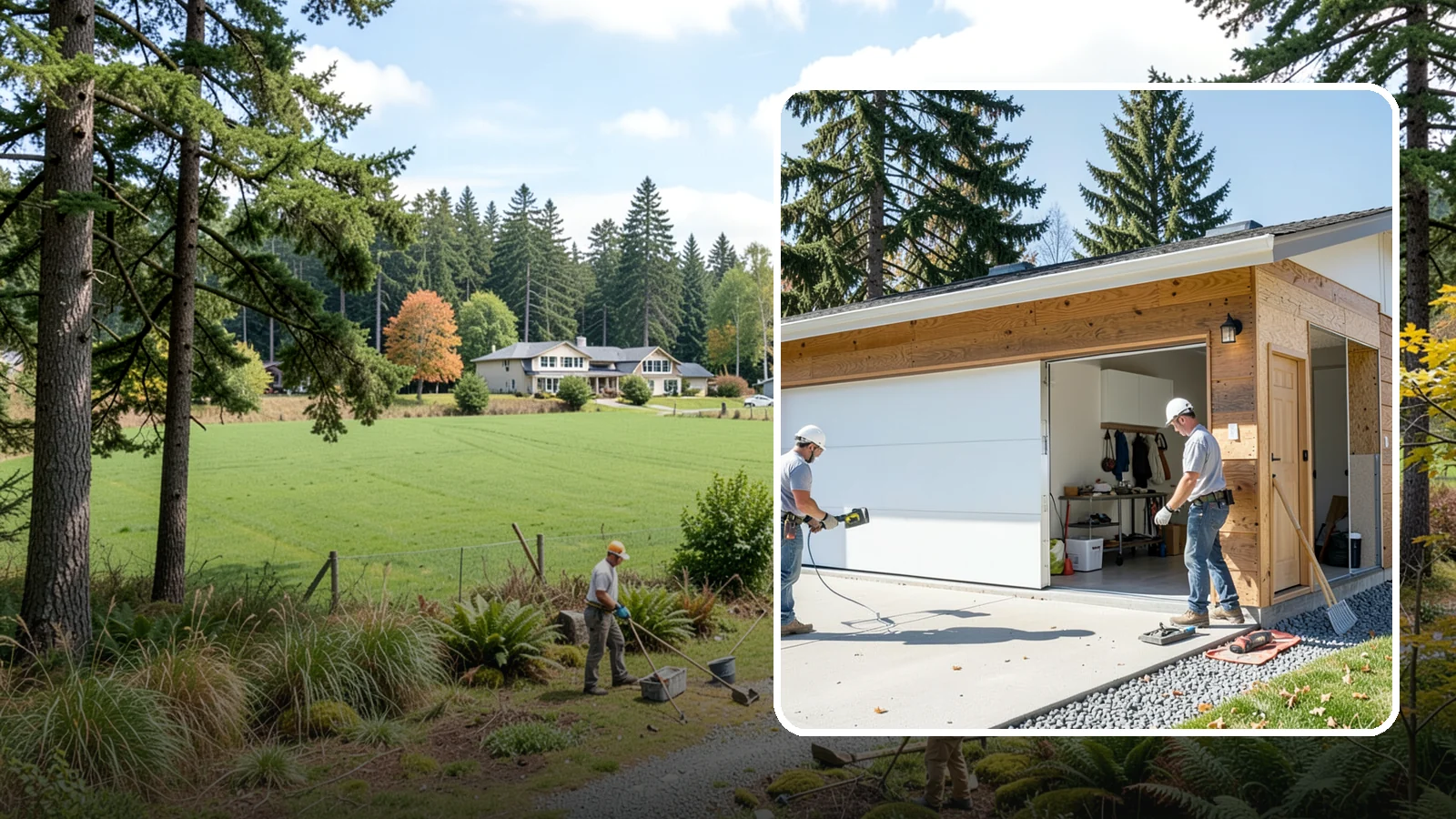 Garage Conversion in Lyman, Skagit County, WA - Converting an attached or detached garage into fully livable, heated, and code-compliant space.
