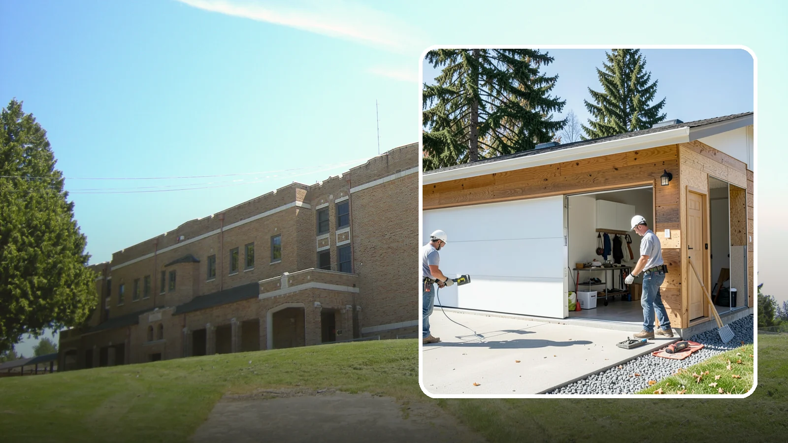 Garage Conversion in Maple Valley, King County, WA - Converting an attached or detached garage into fully livable, heated, and code-compliant space.