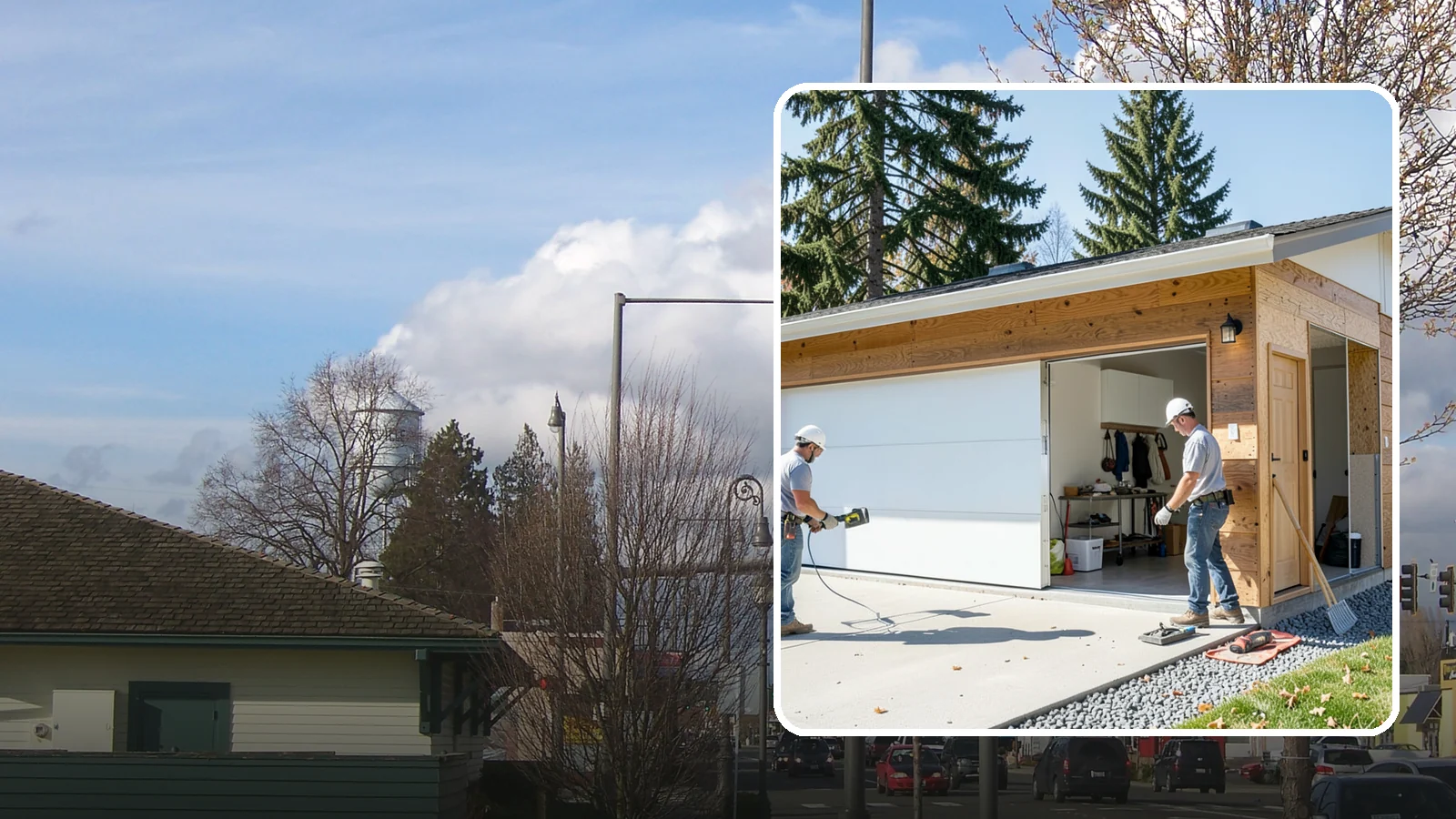 Garage Conversion in Marysville, Snohomish County, WA - Converting an attached or detached garage into fully livable, heated, and code-compliant space.