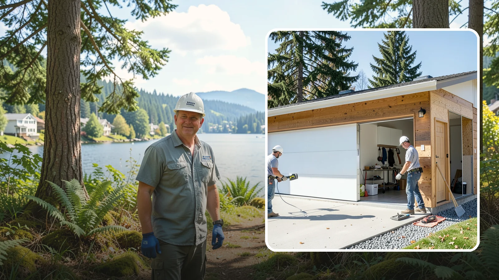 Garage Conversion in Milton, King County, WA - Converting an attached or detached garage into fully livable, heated, and code-compliant space.