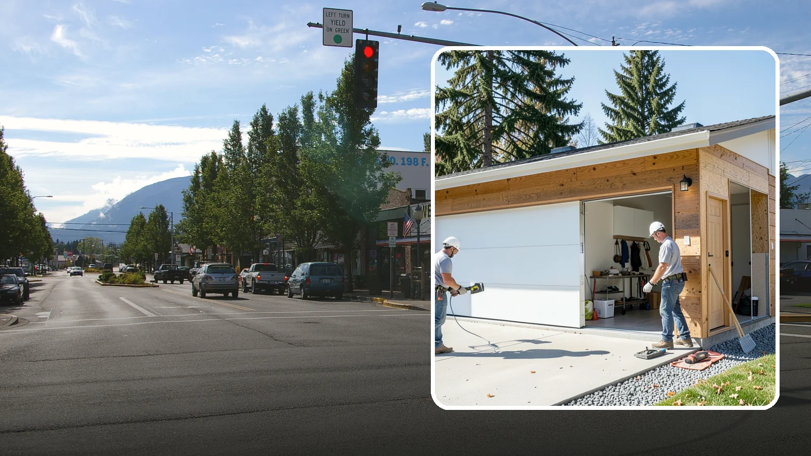 Garage Conversion in North Bend, King County, WA - Converting an attached or detached garage into fully livable, heated, and code-compliant space.
