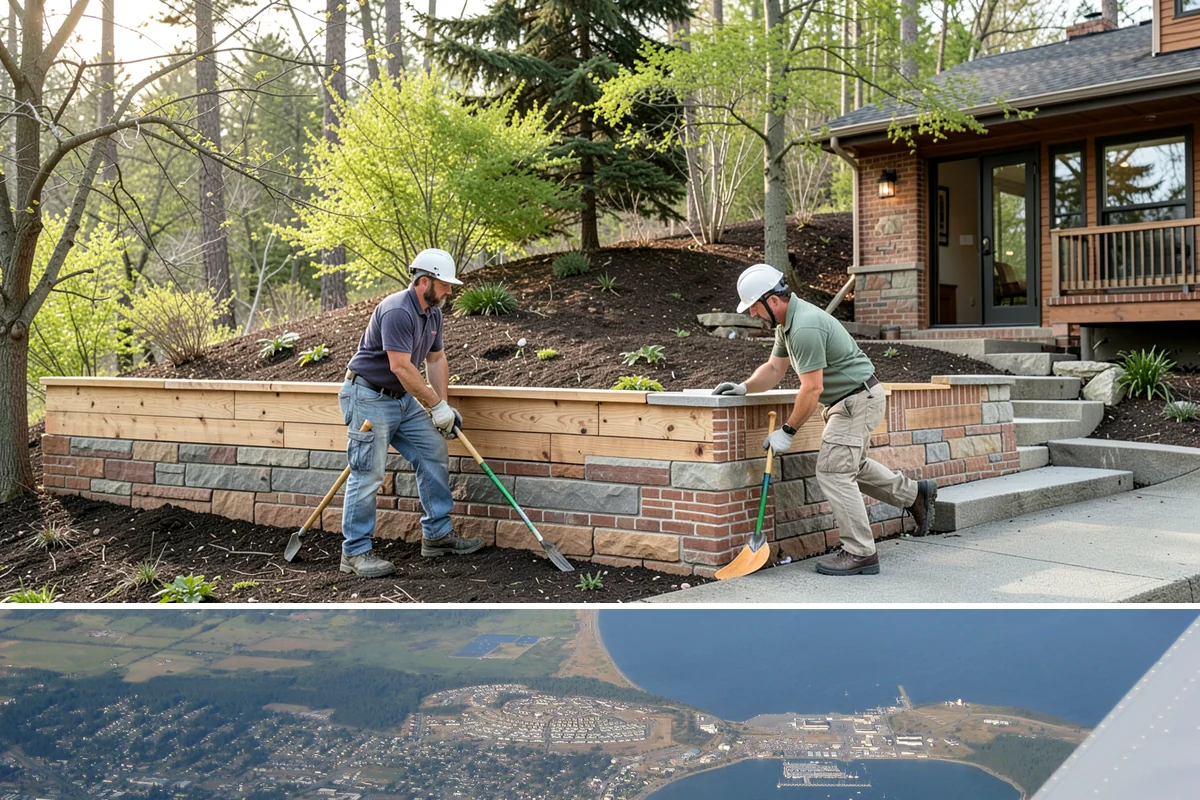 Garage Conversion in Oak Harbor, Island County, WA - Conversions can begin any season, but exterior wall and window work goes smoother during drier summer months when the envelope is...