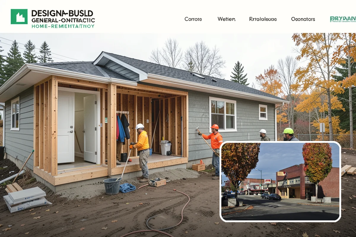 Garage Conversion in Puyallup, Pierce County, WA - Adds legal living area without a full addition