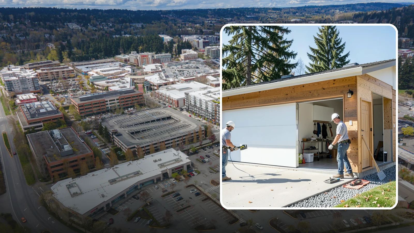 Garage Conversion in Redmond, King County, WA - Converting an attached or detached garage into fully livable, heated, and code-compliant space.