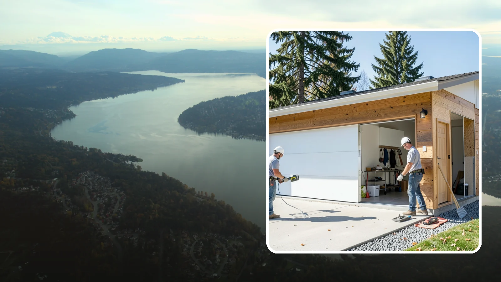 Garage Conversion in Sammamish, King County, WA - Converting an attached or detached garage into fully livable, heated, and code-compliant space.