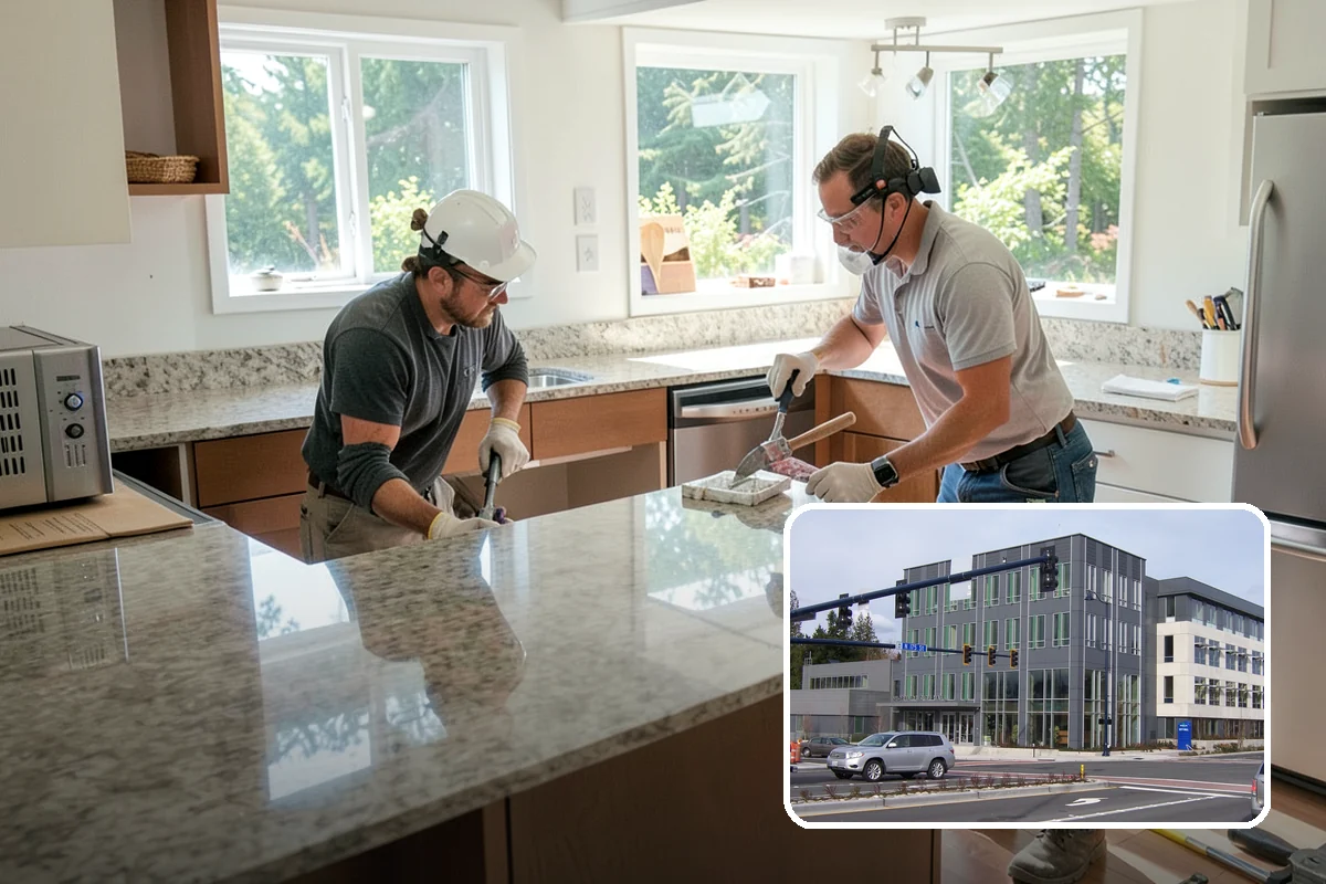 Garage Conversion in Shoreline, King County, WA - Adds legal living area without a full addition
