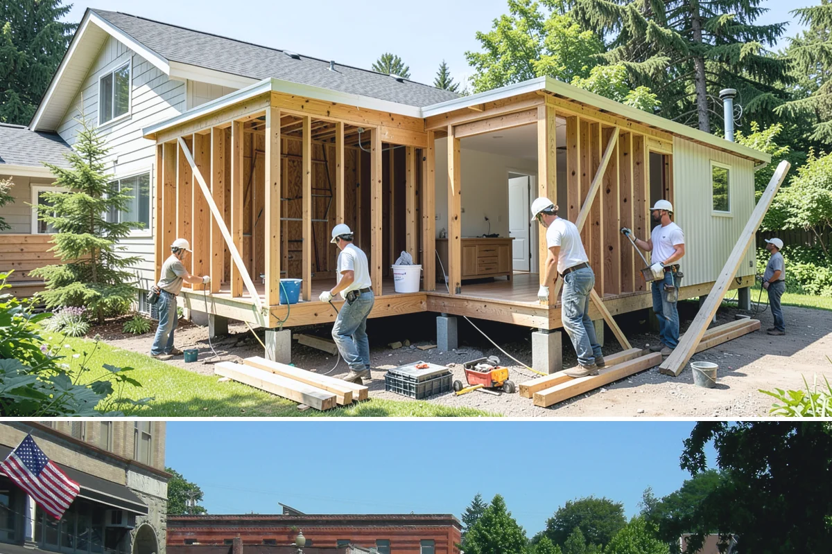 Garage Conversion in Snohomish, Snohomish County, WA - Conversions can begin any season, but exterior wall and window work goes smoother during drier summer months when the envelope is...