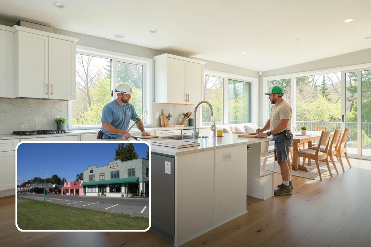 Garage Conversion in Snoqualmie, King County, WA - Adds legal living area without a full addition