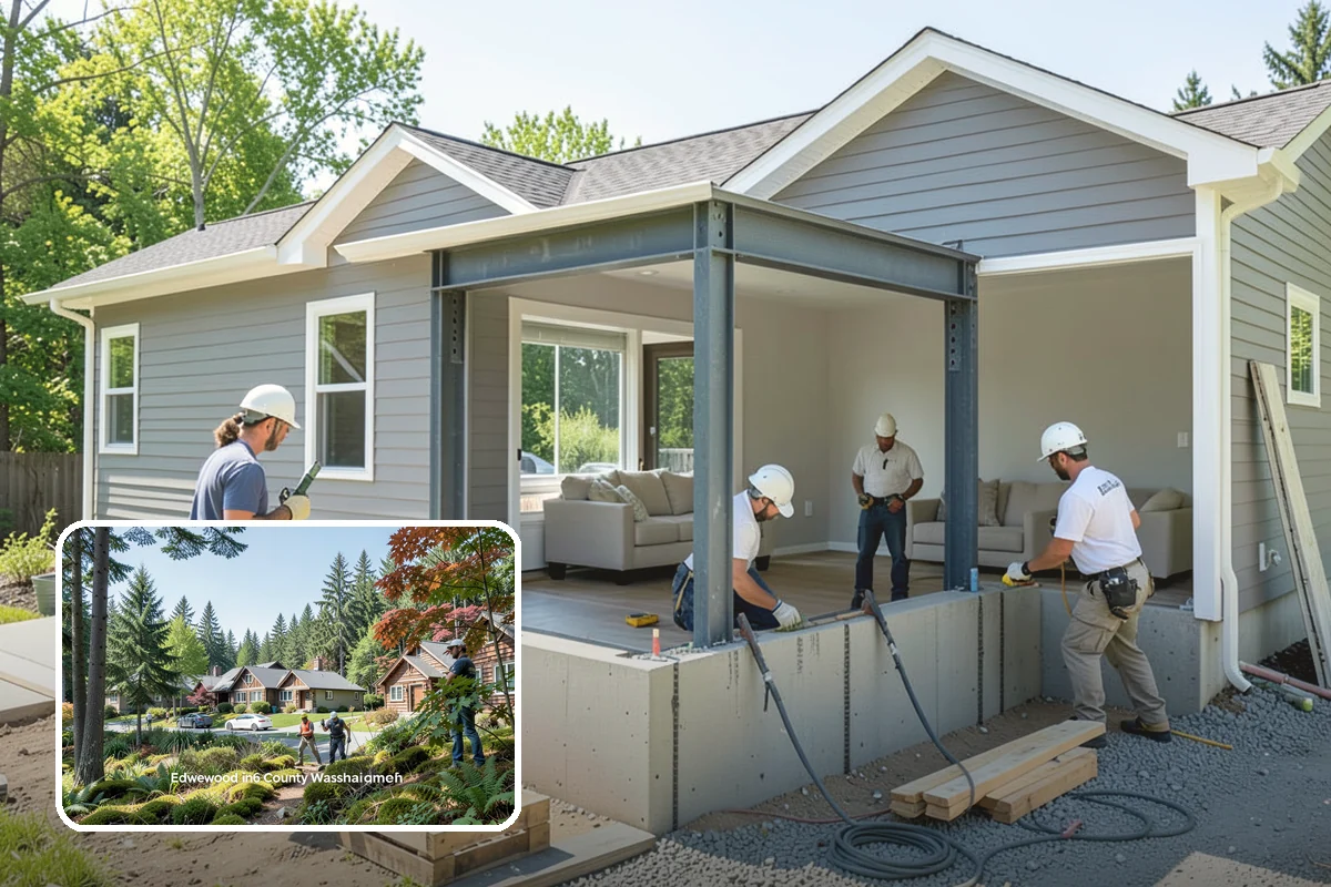 Garage Demolition in Edgewood, Pierce County, WA - Structure and slab removed to suit your plans