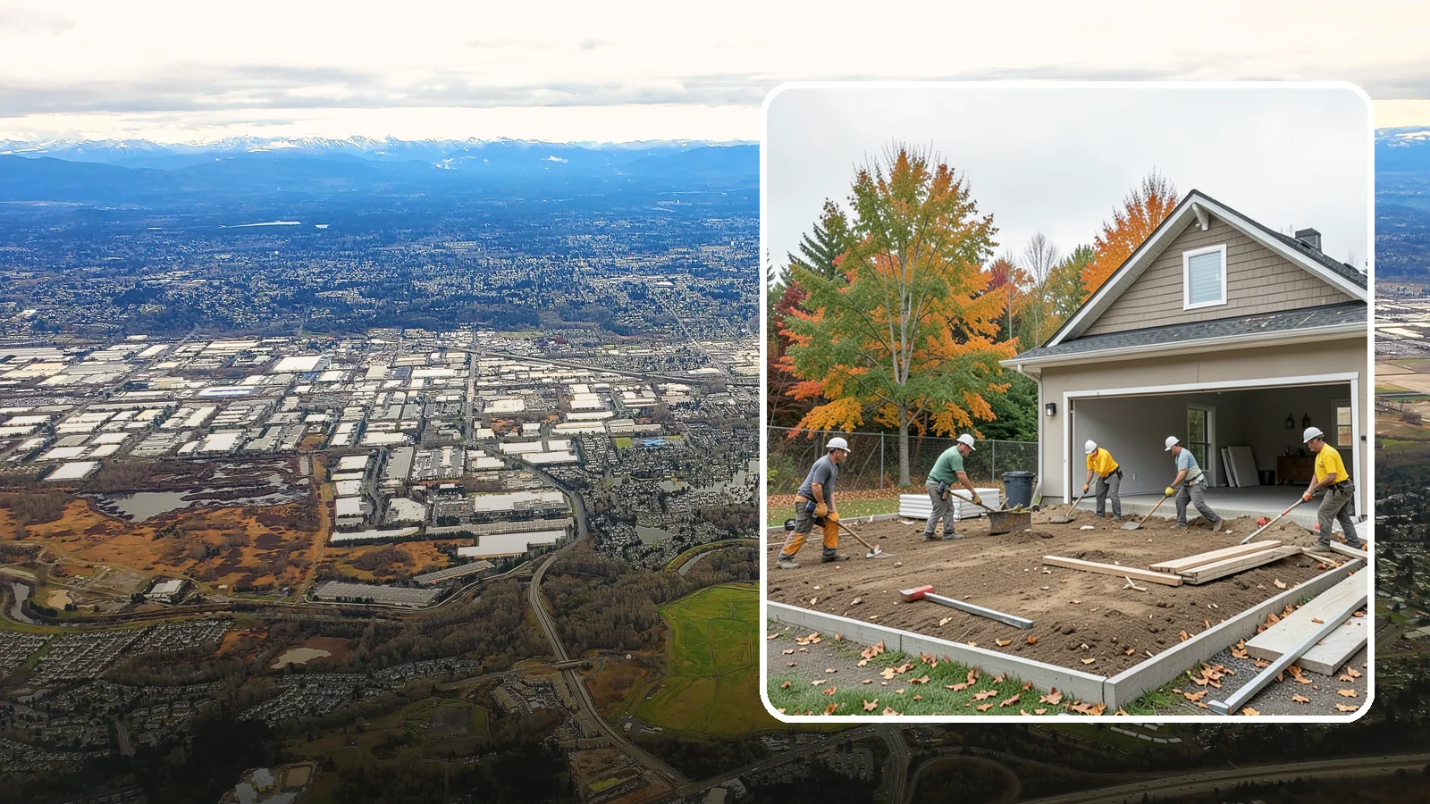 Garage Demolition in Kent, King County, WA - We demolish attached and detached garages and clear the pad for a rebuild, addition, or open yard.