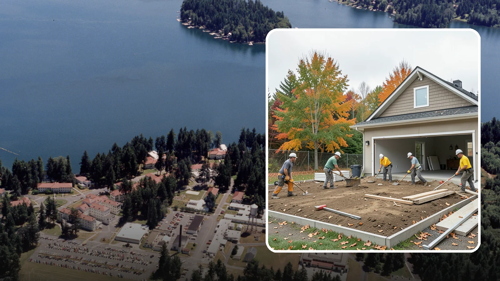 Garage Demolition in Lakewood, Pierce County, WA - We demolish attached and detached garages and clear the pad for a rebuild, addition, or open yard.