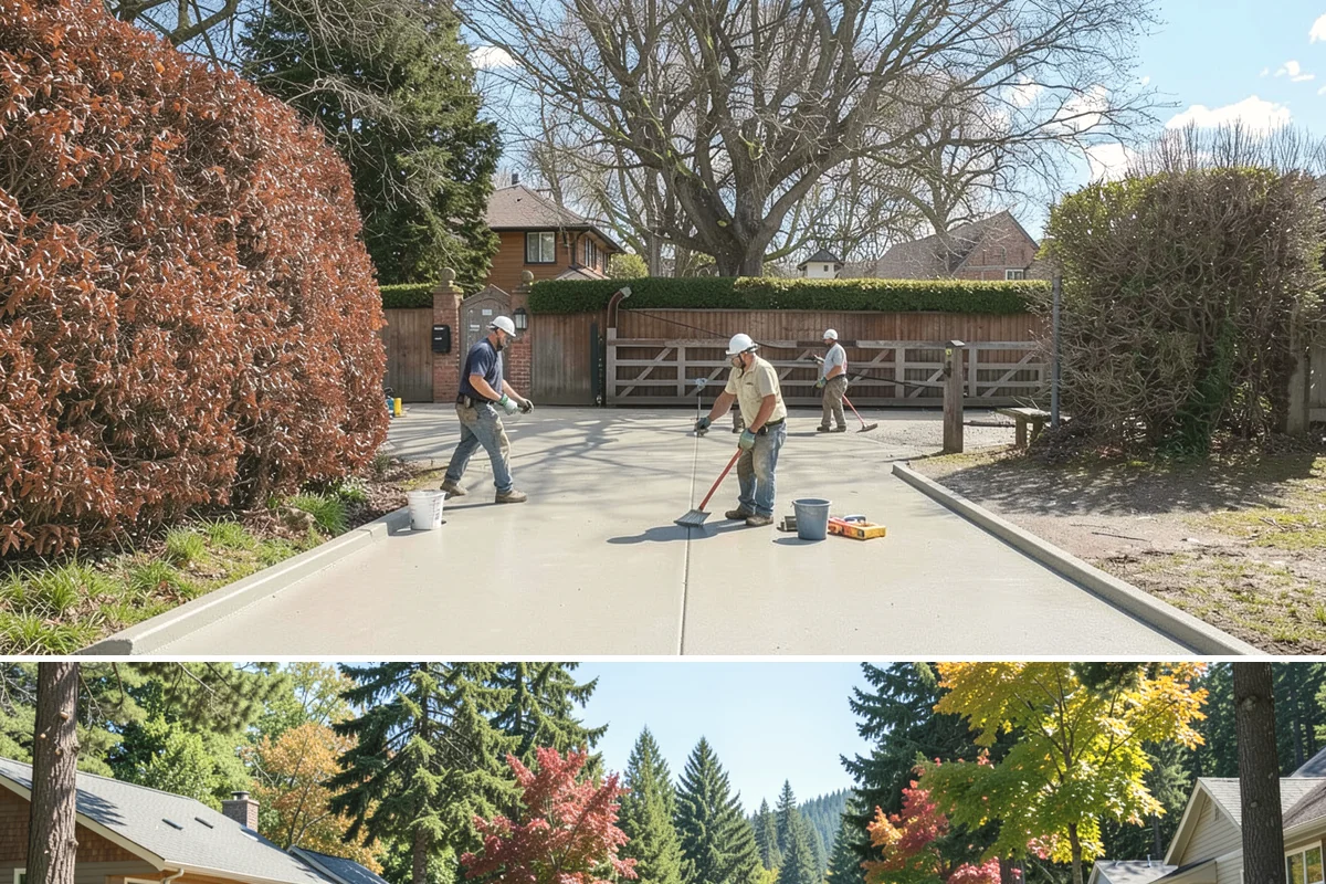 Garage Demolition in Orting, Pierce County, WA - Garage demolition works in any season, with drier weather easing access and keeping the exposed pad from turning to mud.