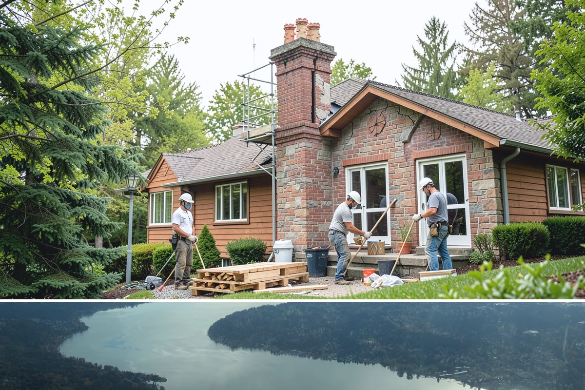 Garage Demolition in Sammamish, King County, WA - Garage demolition works in any season, with drier weather easing access and keeping the exposed pad from turning to mud.