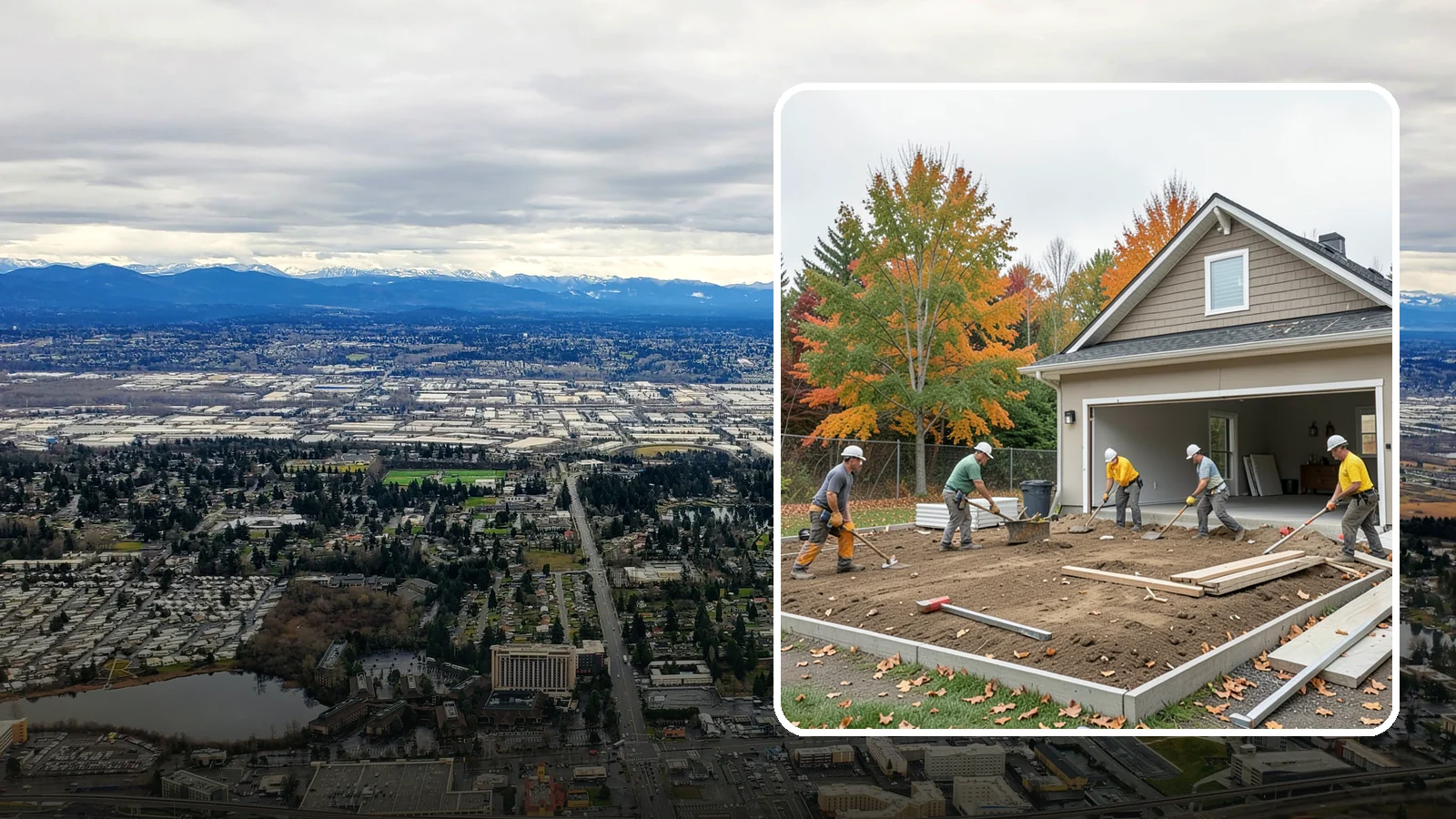 Garage Demolition in SeaTac, King County, WA - We demolish attached and detached garages and clear the pad for a rebuild, addition, or open yard.