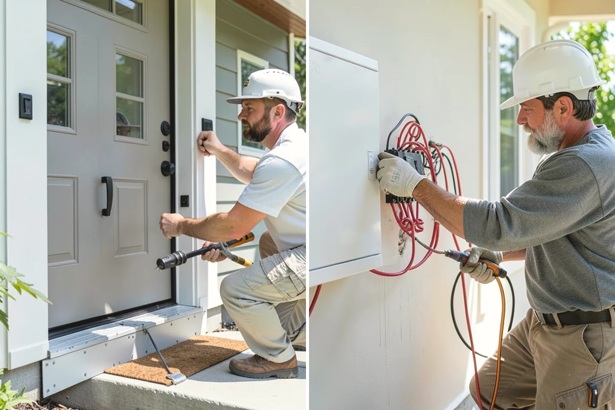 Garage Door Installation in Anacortes, Skagit County, WA - Measure the opening and confirm the door and hardware