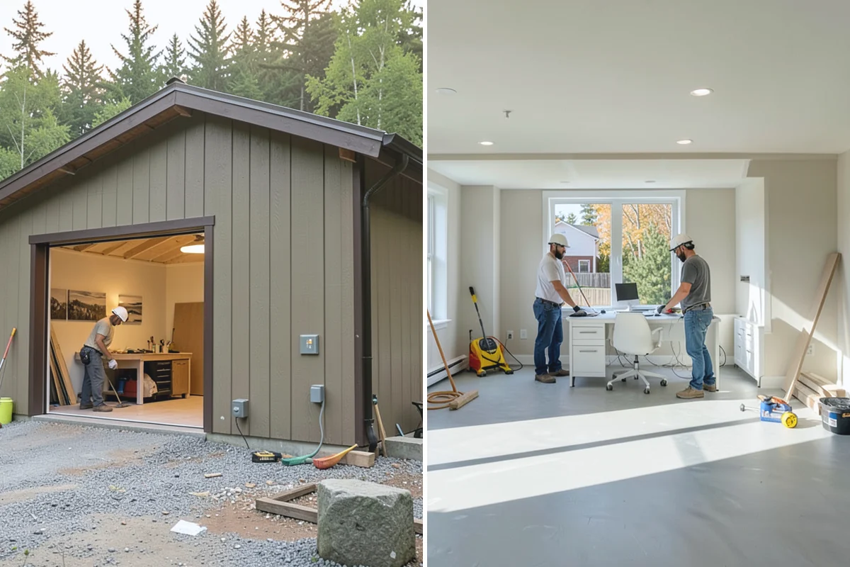 Garage Door Installation in Auburn, King County, WA - Measure the opening and confirm the door and hardware