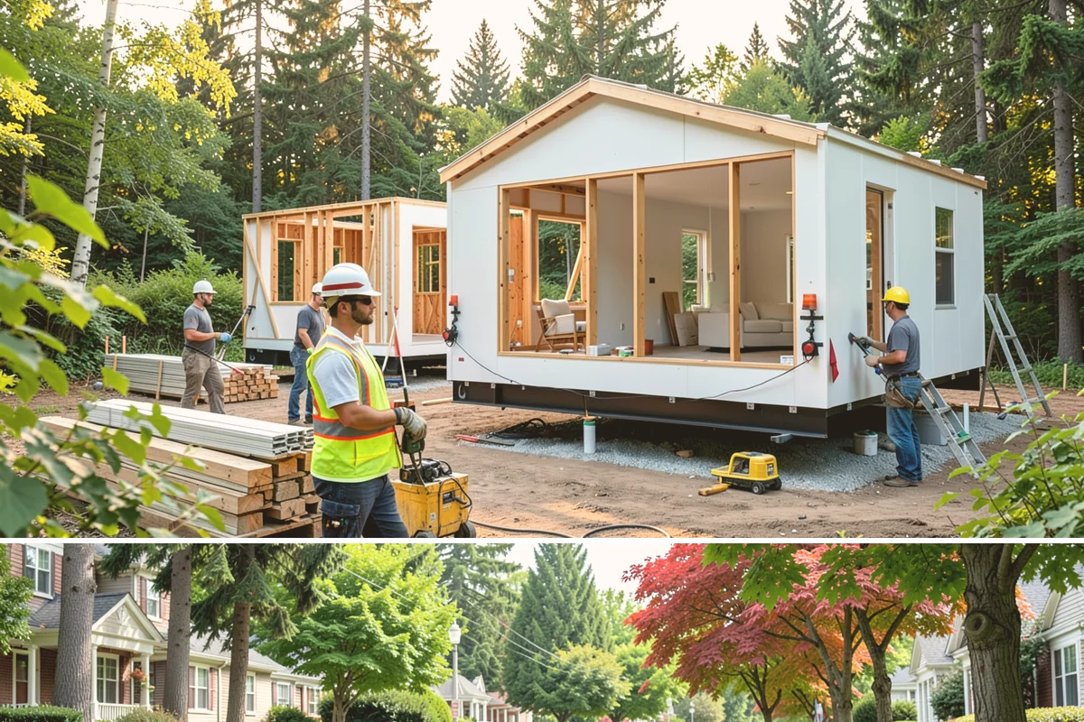 Garage Door Installation in Beaux Arts Village, King County, WA - Garage doors can be installed year-round, though fall installation seals out drafts before winter sets in.