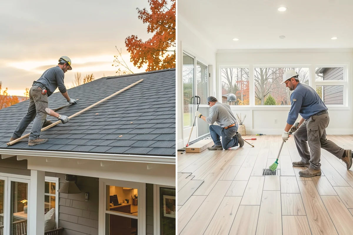 Garage Door Installation in Bellevue, King County, WA - Measure the opening and confirm the door and hardware