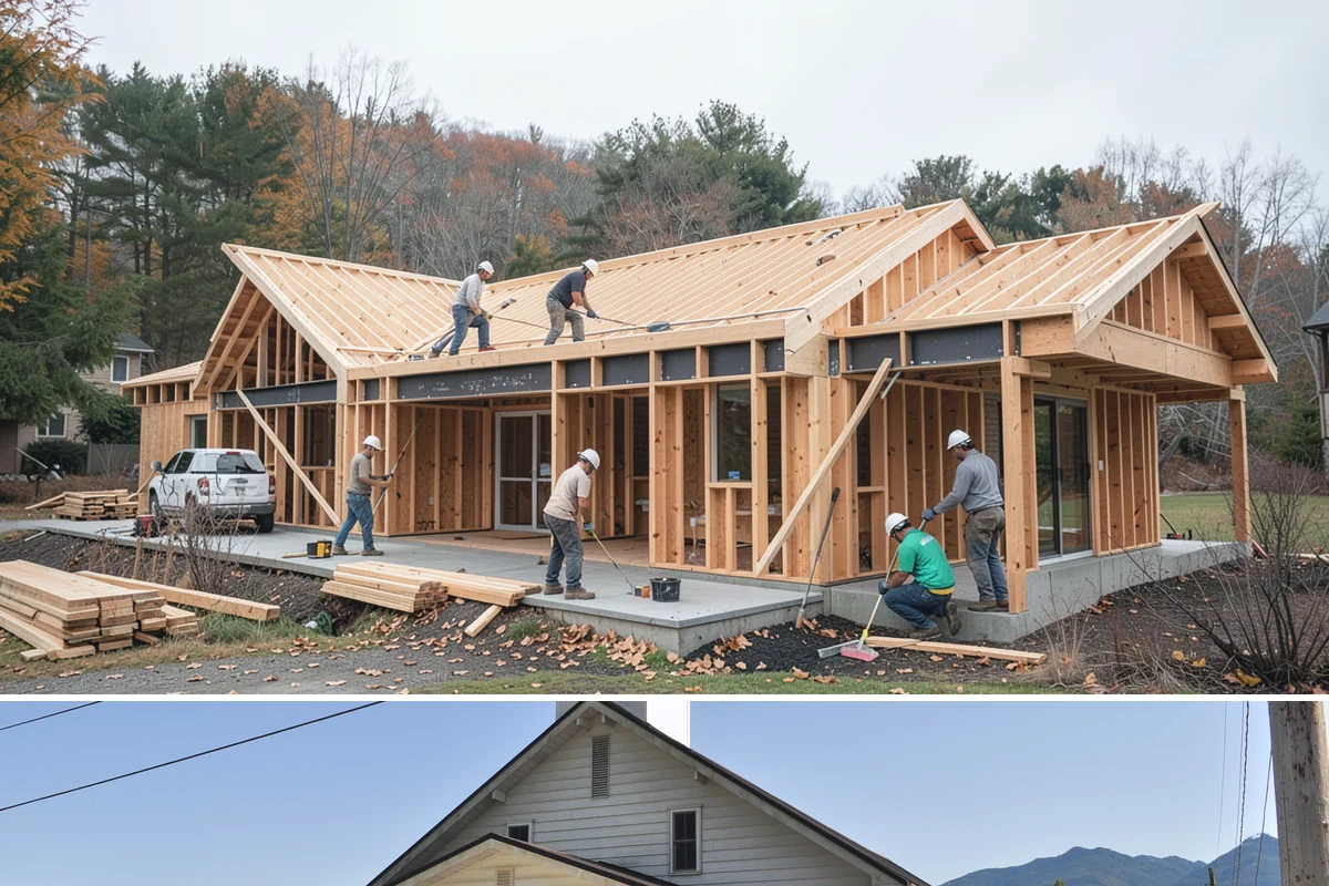 Garage Door Installation in Concrete, Skagit County, WA - Garage doors can be installed year-round, though fall installation seals out drafts before winter sets in.