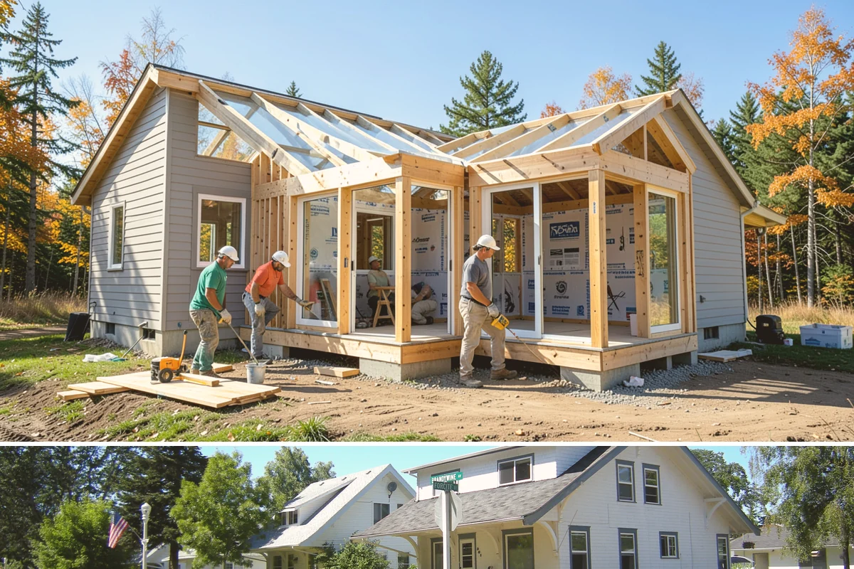 Garage Door Installation in DuPont, Pierce County, WA - Garage doors can be installed year-round, though fall installation seals out drafts before winter sets in.