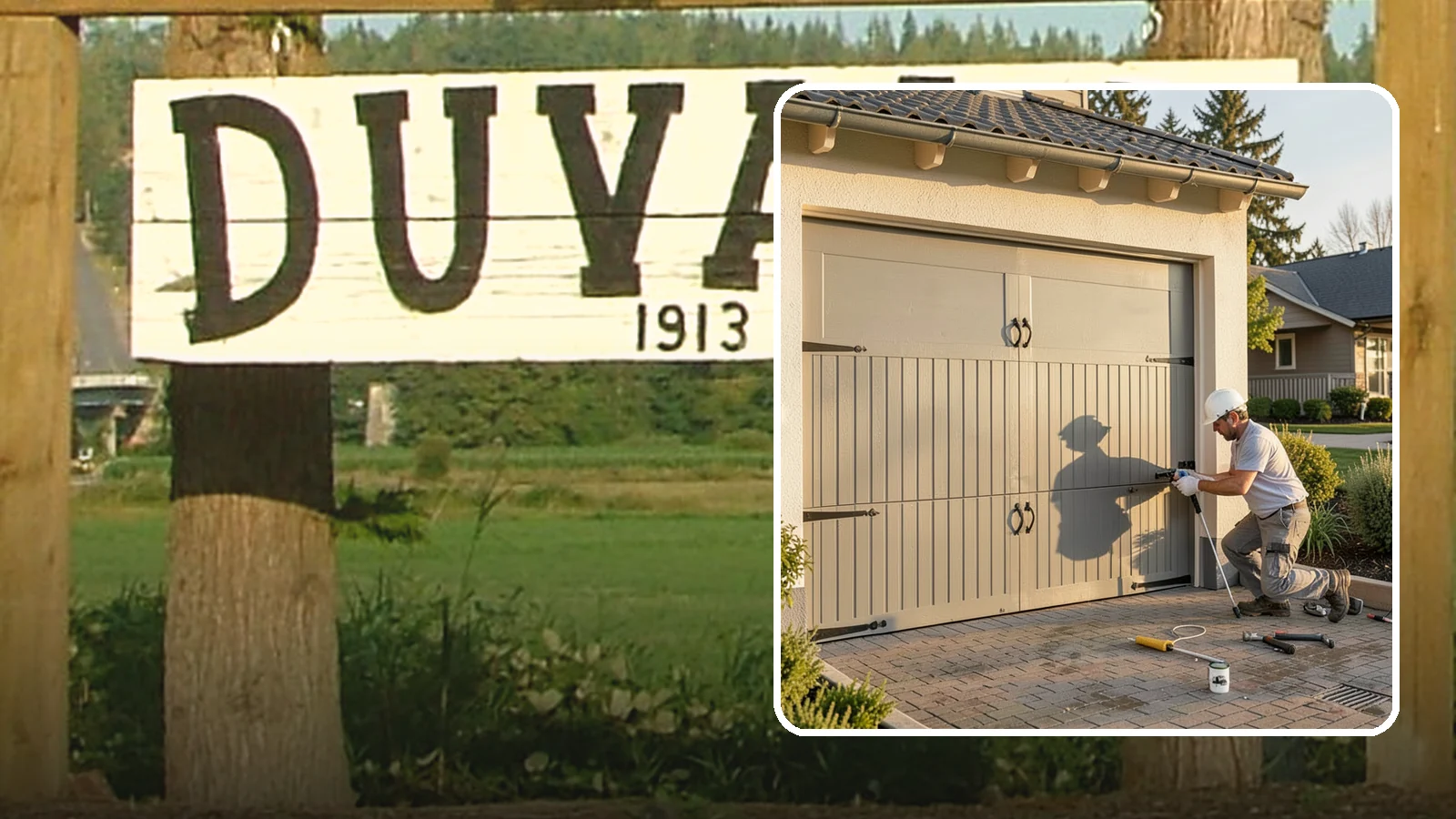 Garage Door Installation in Duvall, King County, WA - Installing a new garage door with proper track, spring, and opener setup for smooth, safe daily operation.