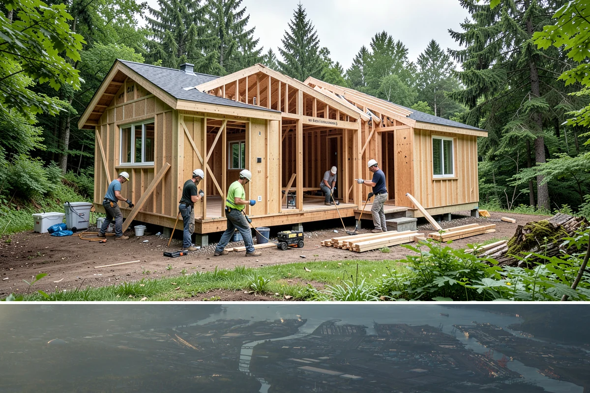 Garage Door Installation in Fife, Pierce County, WA - Garage doors can be installed year-round, though fall installation seals out drafts before winter sets in.