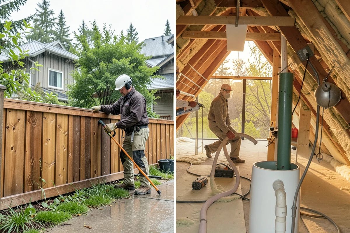 Garage Door Installation in Gig Harbor, Pierce County, WA - Measure the opening and confirm the door and hardware