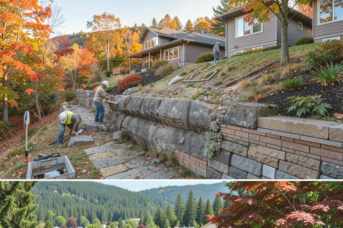 Garage Door Installation in Index, Snohomish County, WA - Garage doors can be installed year-round, though fall installation seals out drafts before winter sets in.