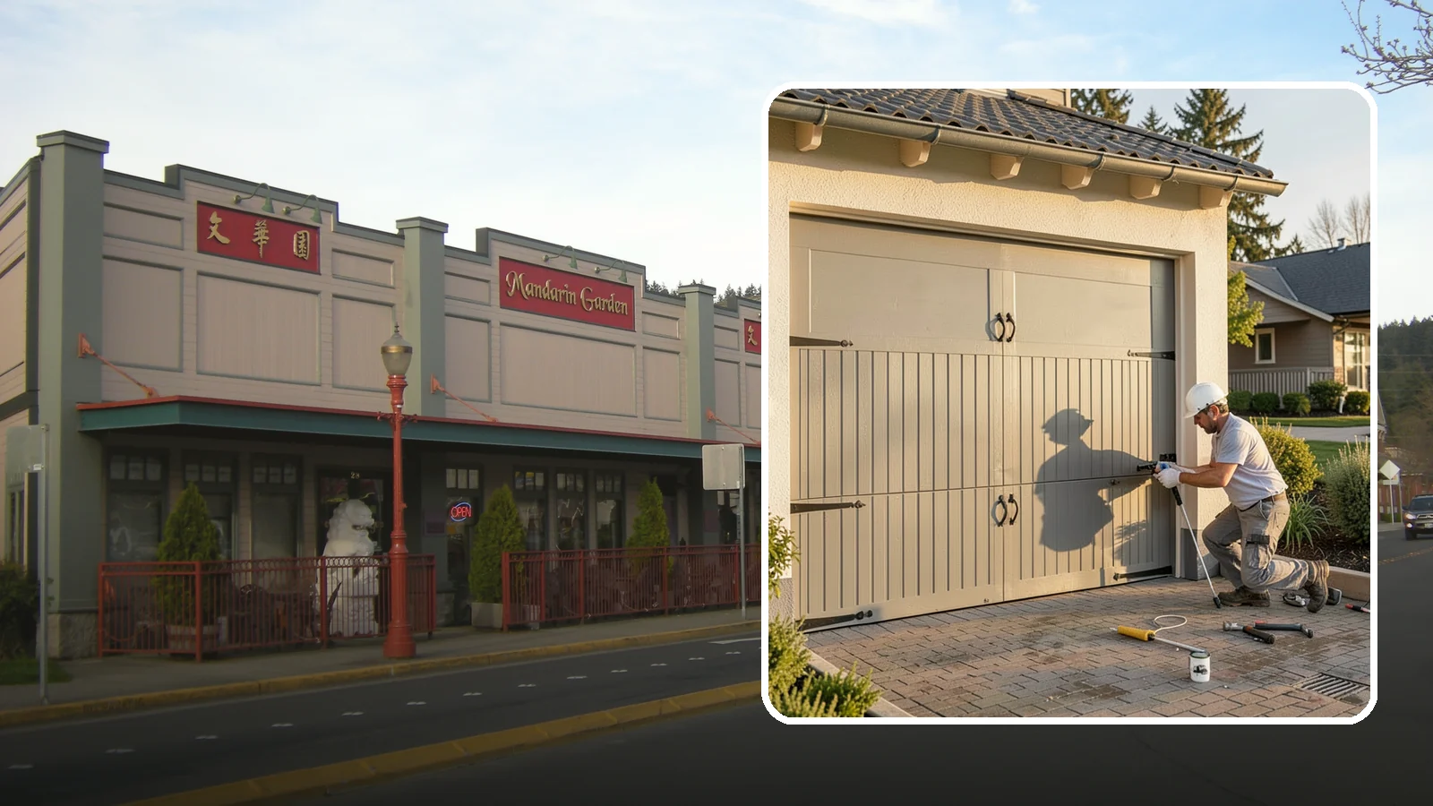 Garage Door Installation in Issaquah, King County, WA - Installing a new garage door with proper track, spring, and opener setup for smooth, safe daily operation.