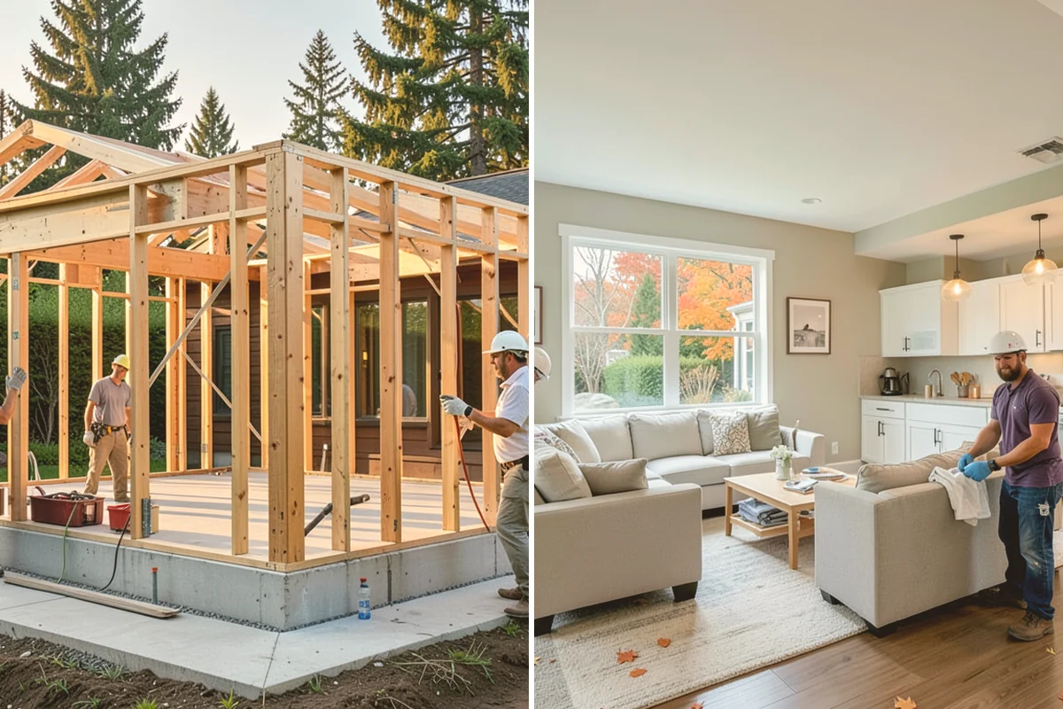 Garage Door Installation in Langley, Island County, WA - Measure the opening and confirm the door and hardware